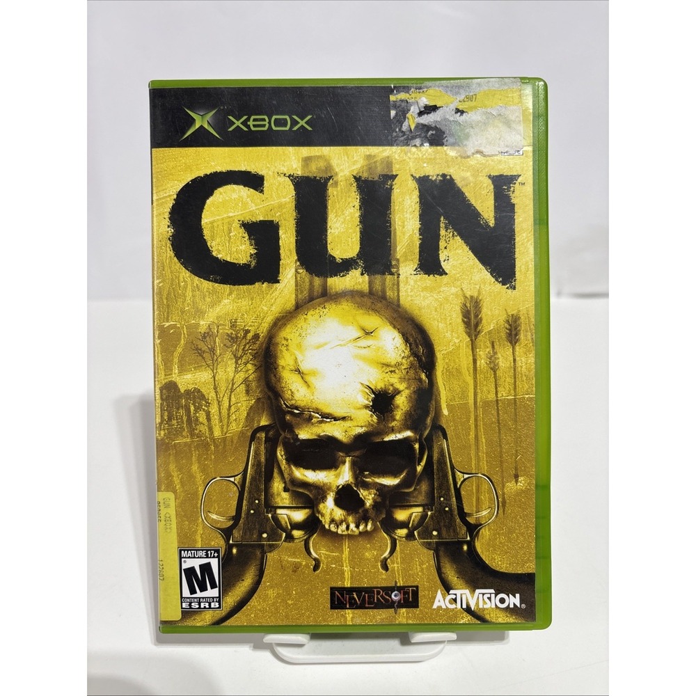 Gun Original Xbox Neversoft Western Tested Works‎